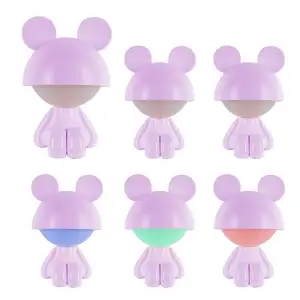 Світильник-нічник LED з акумулятором Cute Mouse,фіолетовий KITE K25-316-2-5