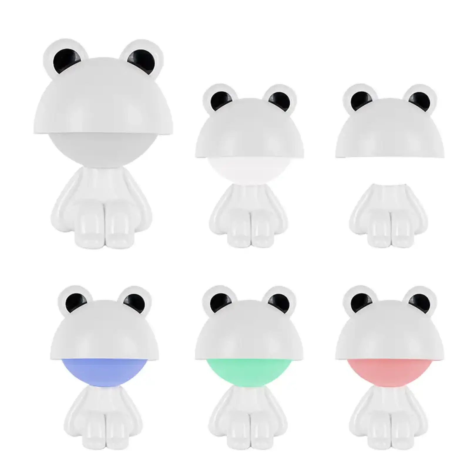 Світильник-нічник LED з акумулятором Cute Froggy, білий KITE K25-316-3-1