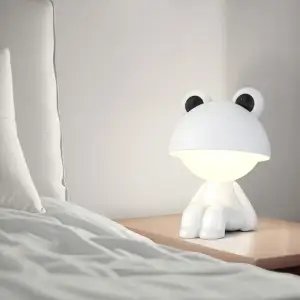Світильник-нічник LED з акумулятором Cute Froggy, білий KITE K25-316-3-1