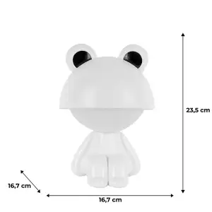Світильник-нічник LED з акумулятором Cute Froggy, білий KITE K25-316-3-1