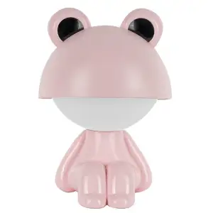 Світильник-нічник LED з акумулятором Cute Froggy, рожевий KITE K25-316-3-2