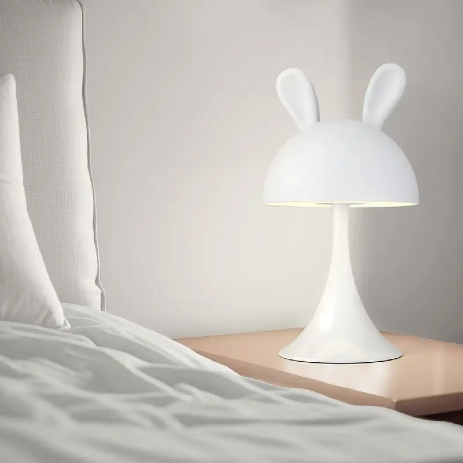 Світильник-нічник LED з акумулятором Simple Bunny, білий KITE K25-317-1-1