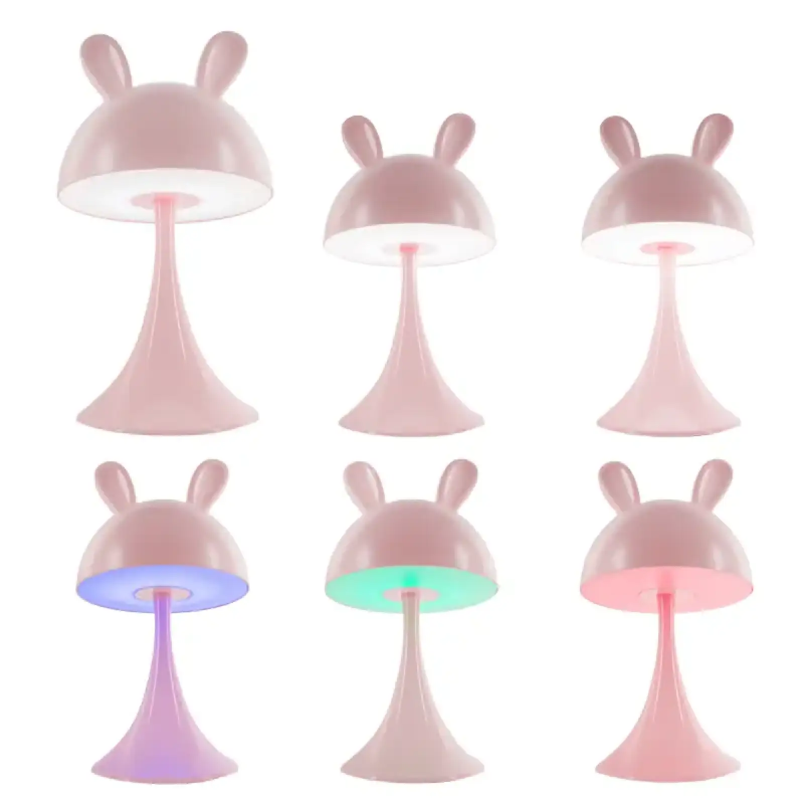 Світильник-нічник LED з акумулятором Simple Bunny, рожевий KITE K25-317-1-2