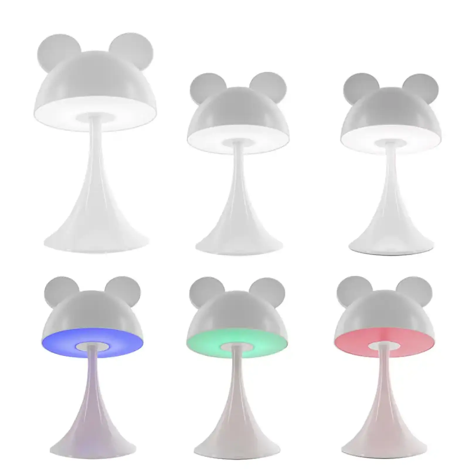 Світильник-нічник LED з акумулятором Simple Mouse, білий KITE K25-317-2-1