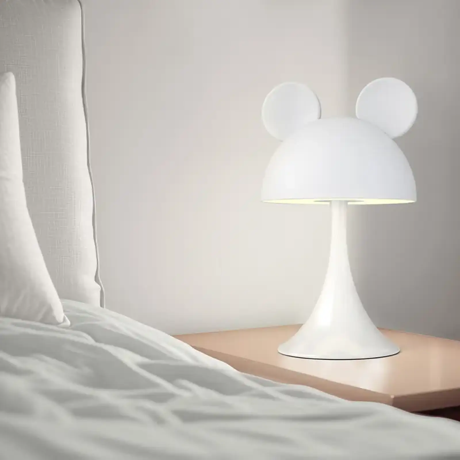 Світильник-нічник LED з акумулятором Simple Mouse, білий KITE K25-317-2-1