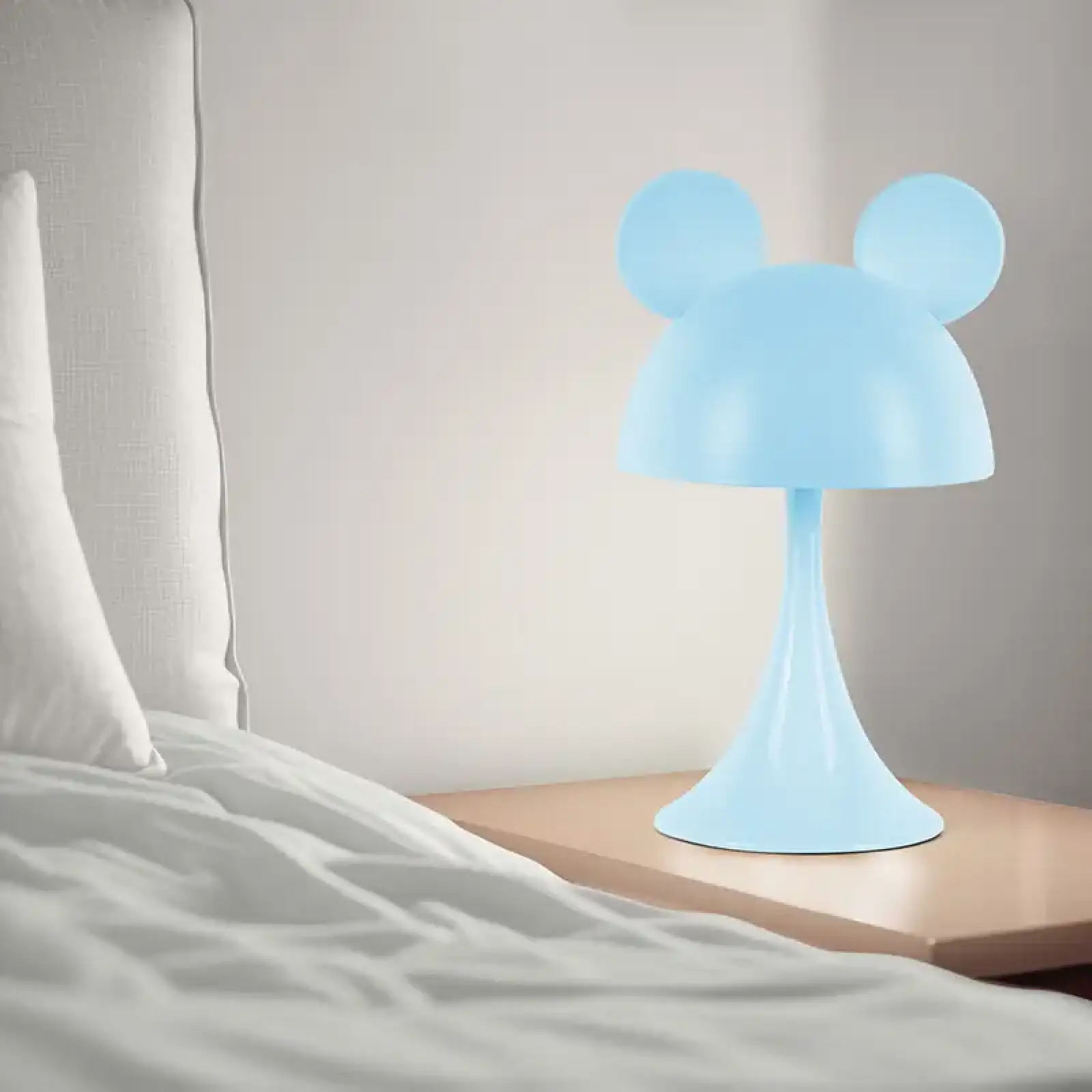 Світильник-нічник LED з акумулятором Simple Mouse, блакитний KITE K25-317-2-3