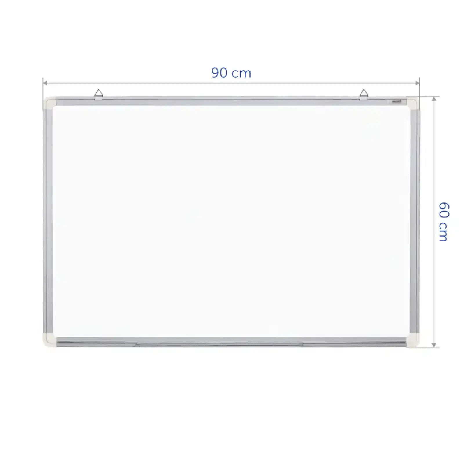 Дошка сухостираєма, магнітна, 60X90см, алюм. рамка 22*20мм AXENT 9612-A