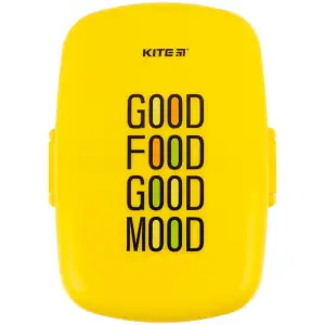 Ланчбокс з наповненням 1150 мл, жовтий KITE K23-180-4