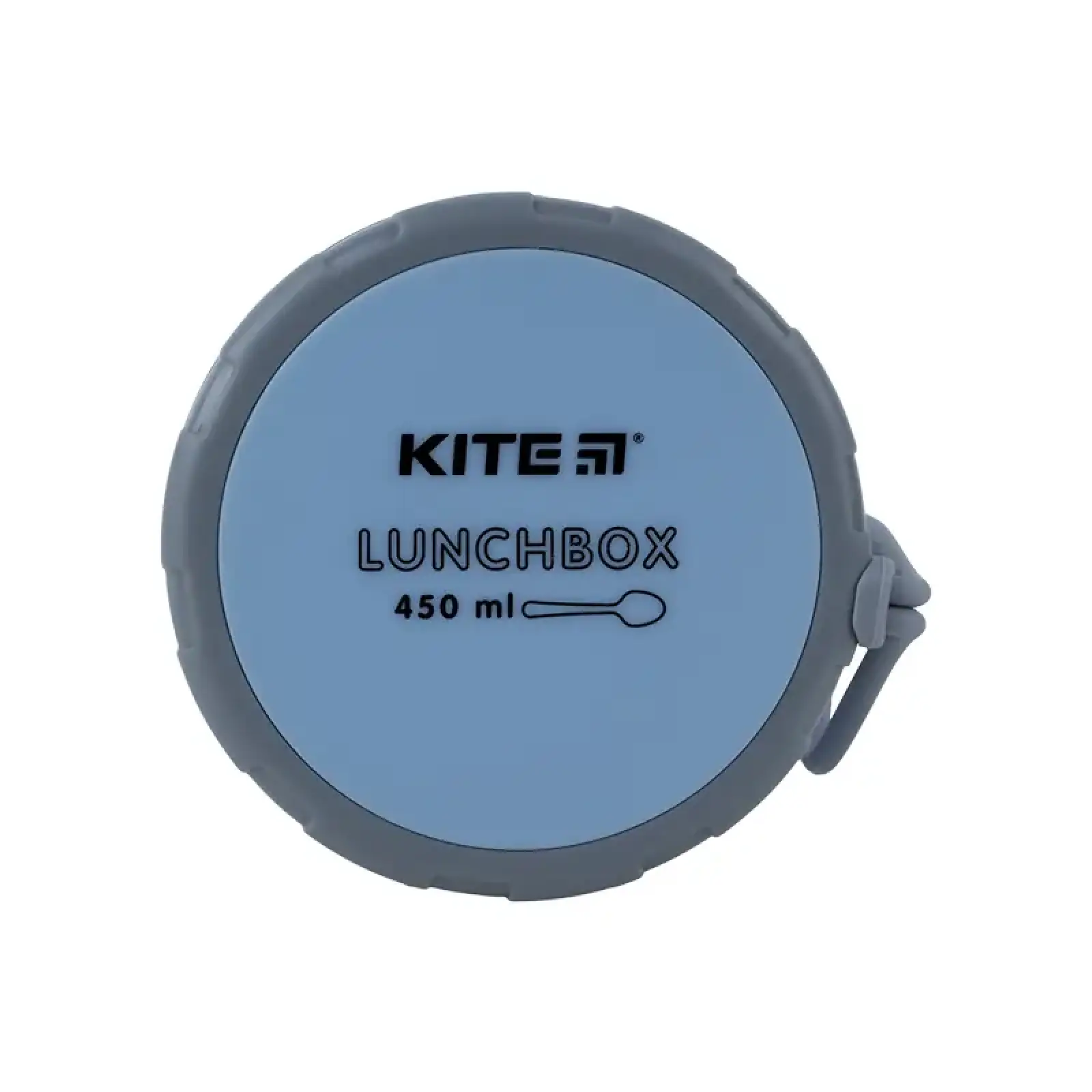 Ланчбокс круглий 450 мл блакитний KITE K23-187-2