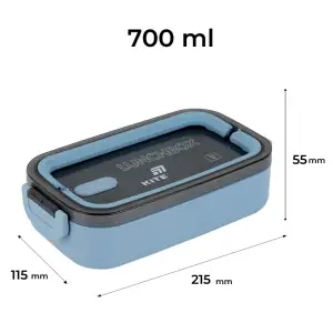 Ланчбокс 700 мл, синій KITE K26-182-3