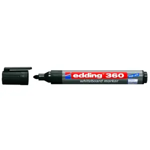 Маркер Board e-360 1,5-3 мм круглий чорний edding E-360/01