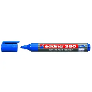 Маркер Board e-360 1,5-3 мм круглий синій edding E-360/03
