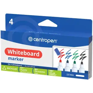 Маркер Board 8559/04, набір 4 шт. (картон. упак.) CENTROPEN 8559/4/CB