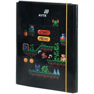 Папка для праці, А4, Pixel Game KITE K25-213-2