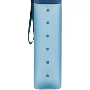 Пляшечка для води квадратна, 700 мл, синя KITE K24-1210-1