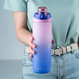 Пляшечка для води 760 мл, фіолетово-рожева KITE K24-1200-2