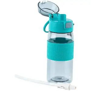 Пляшечка для води 600 мл, сіро-зелена KITE K24-1201-1