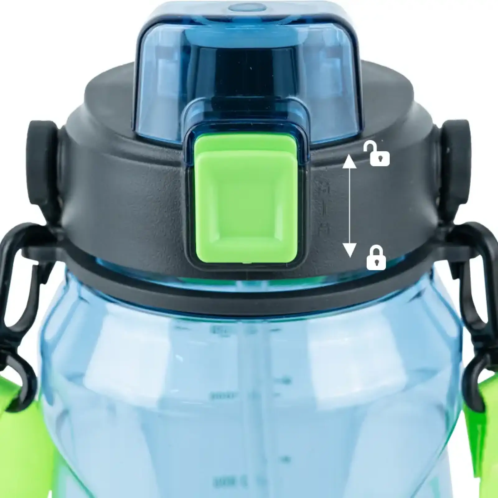 Пляшечка для води 1500 мл, синя KITE K24-1202-1