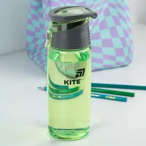 Пляшечка для води, 550 мл, зелена KITE K25-401-3