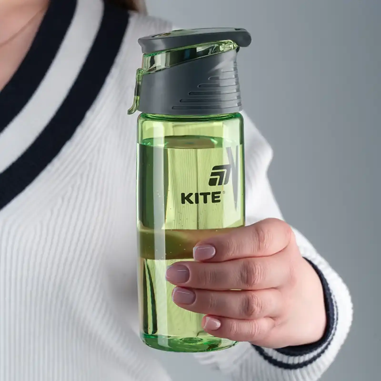 Пляшечка для води, 550 мл, зелена KITE K25-401-3