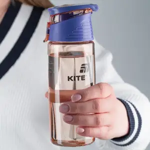 Пляшечка для води, 550 мл, рожева KITE K25-401-4