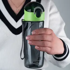 Пляшечка для води, 530 мл, сіра KITE K25-400-2
