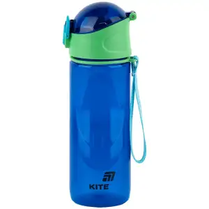 Пляшечка для води, 530 мл, синя KITE K25-400-3