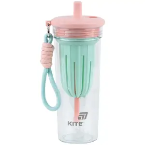Стакан для води, 650 мл, рожево-зелений KITE K25-1219-1