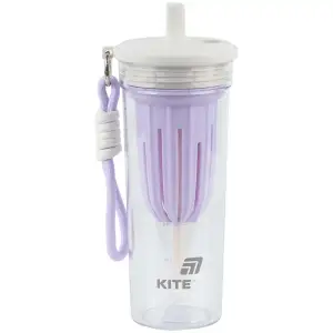 Стакан для води, 650 мл, біло-ліловий KITE K25-1219-2