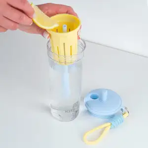 Стакан для води, 650 мл, жовто-блакитний KITE K25-1219-3