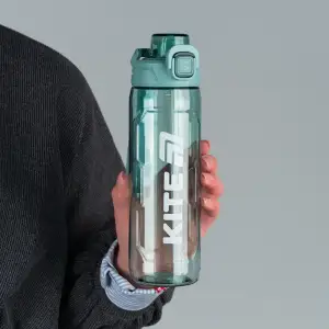 Пляшечка для води, 800 мл, бірюзова KITE K25-1211-2