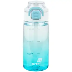 Пляшечка для води, 600 мл, блакитна KITE K25-1212-2