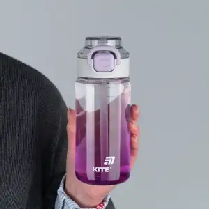 Пляшечка для води, 600 мл, фіолетова KITE K25-1212-3