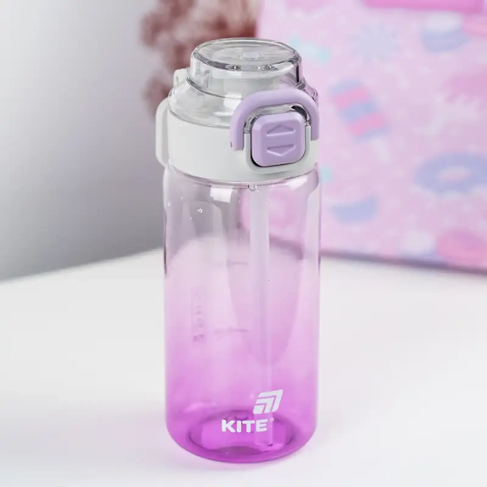 Пляшечка для води, 600 мл, фіолетова KITE K25-1212-3