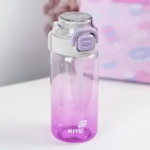 Пляшечка для води, 600 мл, фіолетова KITE K25-1212-3