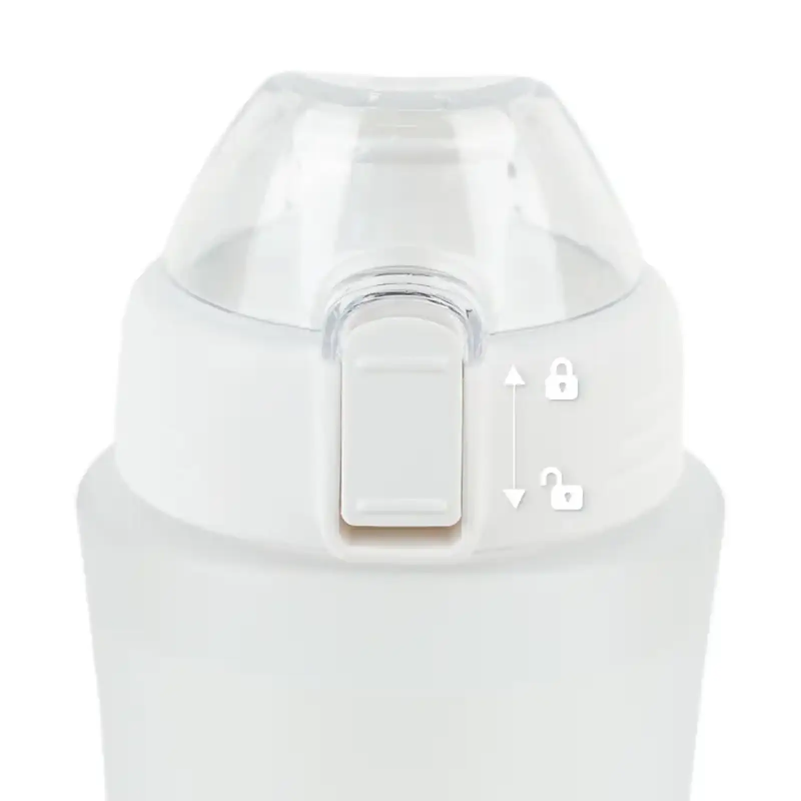 Пляшечка для води, 660 мл, біла KITE K25-1216-1
