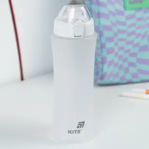 Пляшечка для води, 660 мл, біла KITE K25-1216-1