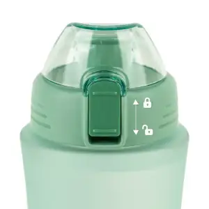 Пляшечка для води, 660 мл, бірюзова KITE K25-1216-2