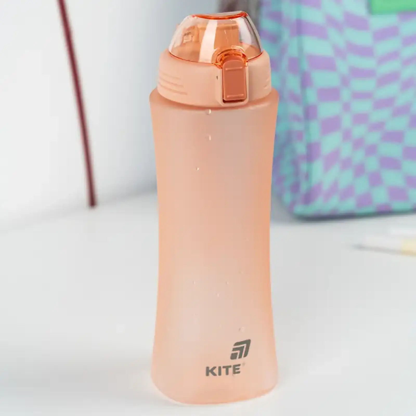 Пляшечка для води, 660 мл, рожева KITE K25-1216-3