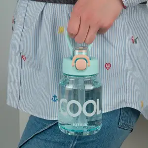 Пляшечка для води, 700 мл, рожево-бірюзова KITE K25-1217-2