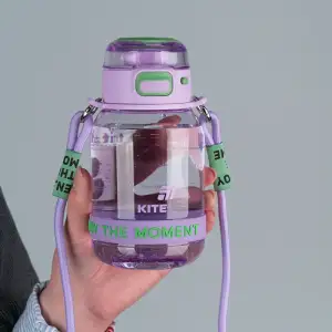 Пляшечка для води, 700 мл, лілово-зелена KITE K25-1218-1
