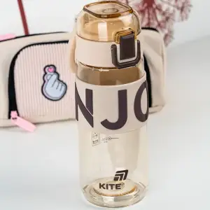 Пляшечка для води, 550 мл, коричнева KITE K25-1232-3