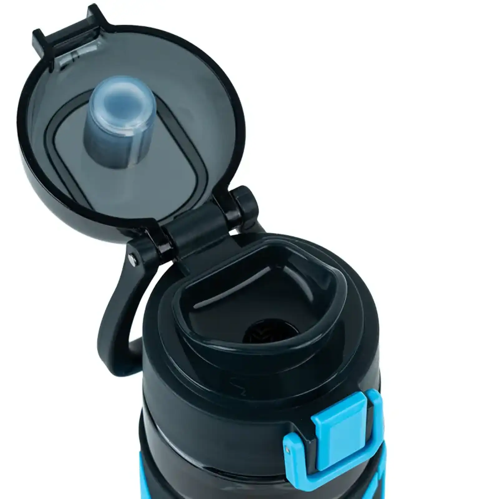 Пляшечка для води, 680 мл, чорно-блакитна KITE K25-1233-2