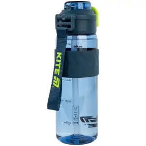 Пляшечка для води, 800 мл, синьо-зелена KITE K25-1234-2
