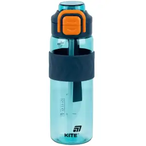Пляшечка для води, 800 мл, блакитно-помаранчева KITE K25-1234-3
