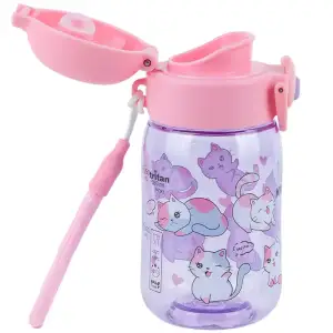 Пляшечка для води, 360 мл, Cats KITE K25-1235-1