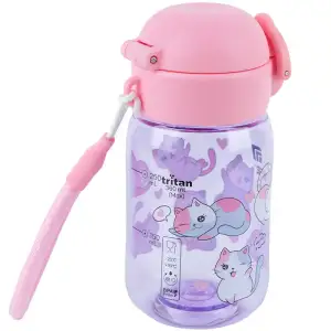 Пляшечка для води, 360 мл, Cats KITE K25-1235-1