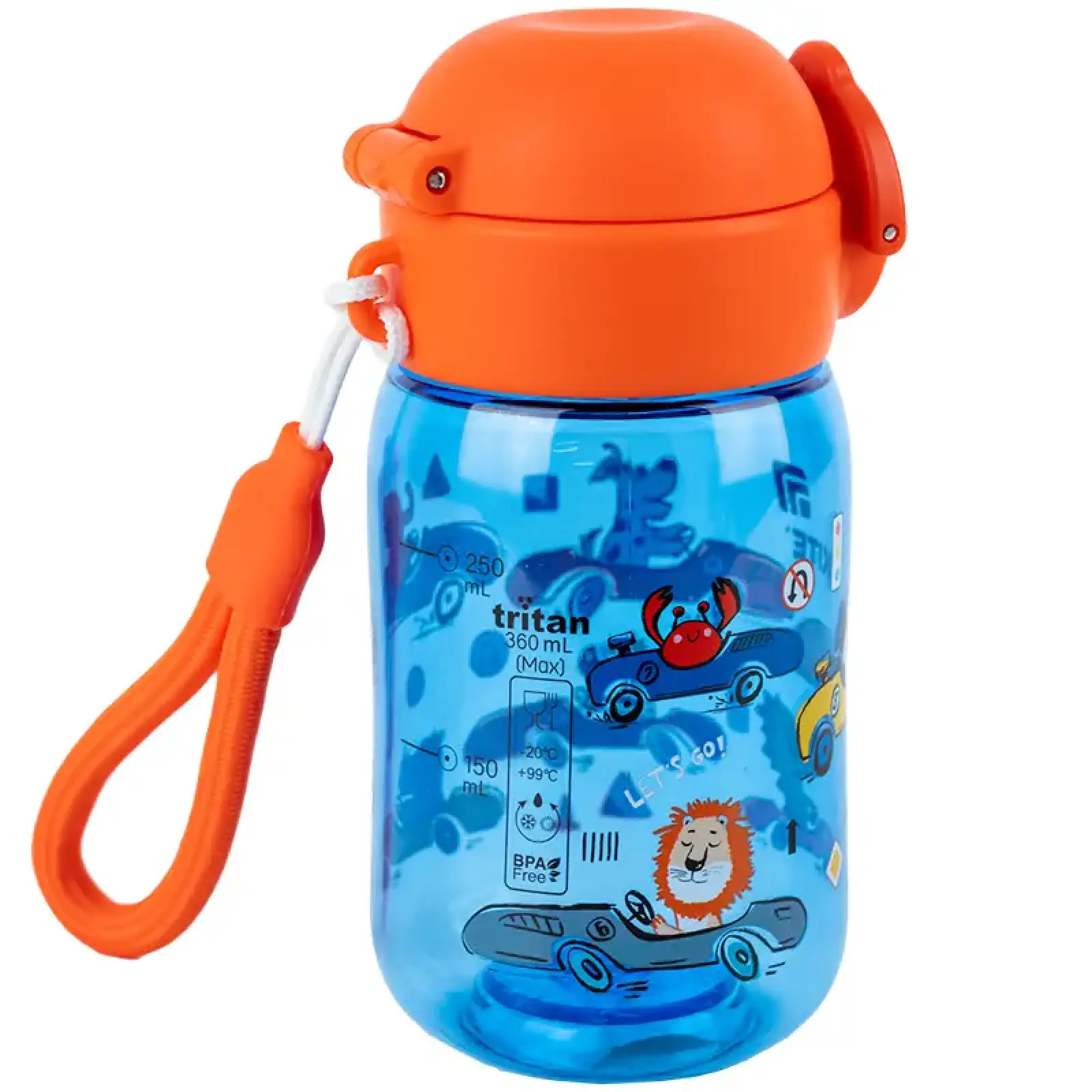 Пляшечка для води, 360 мл, Cars KITE K25-1235-2