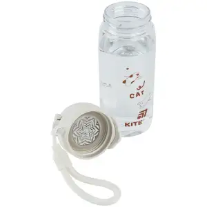 Пляшечка для води, 480 мл, біла KITE K25-1236-1