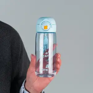 Пляшечка для води, 480 мл, блакитна KITE K25-1236-2
